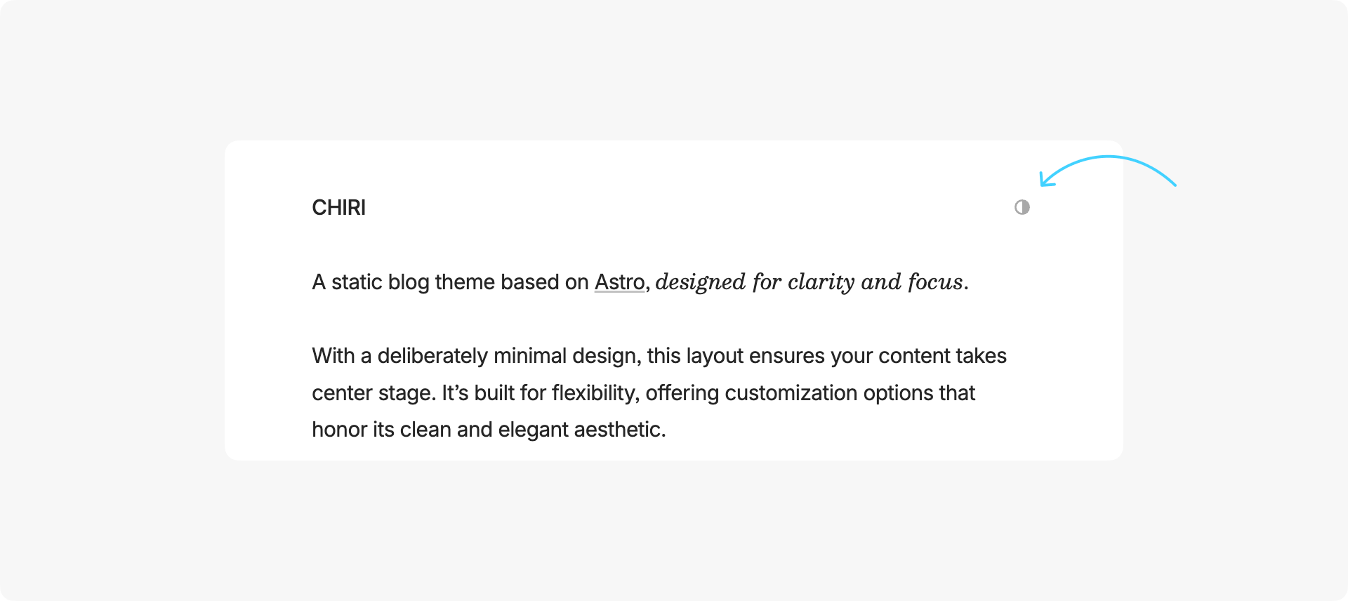 Theme Toggle
